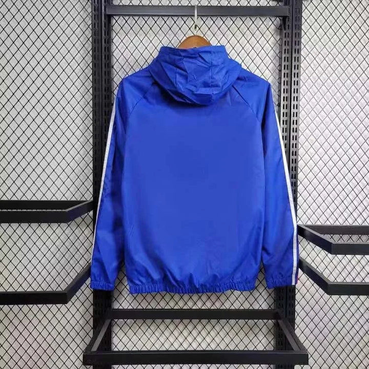 2024/2025 Bayern Munich Windbreaker Blue Football Jersey 1:1 Thai Quality