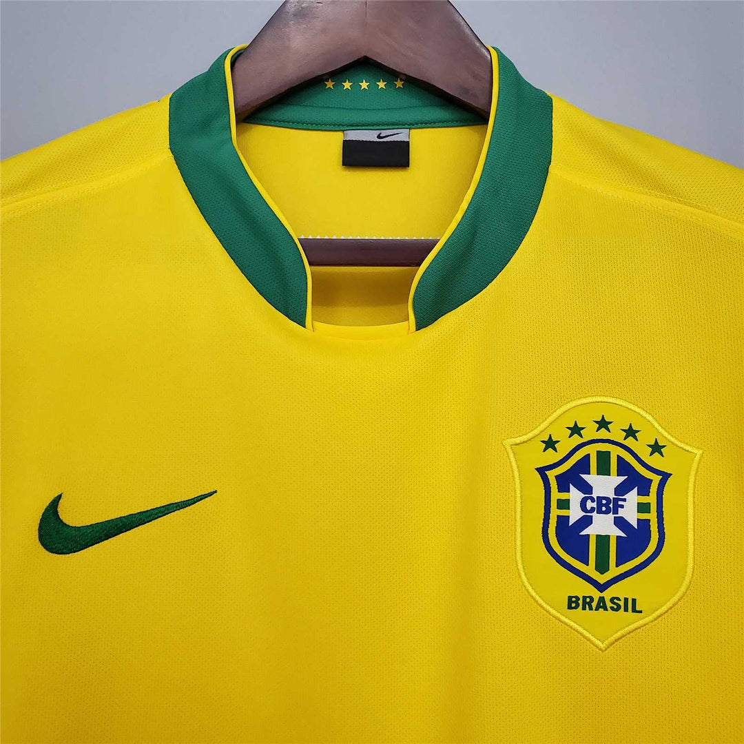 2006 Retro Brazil Home Jersey