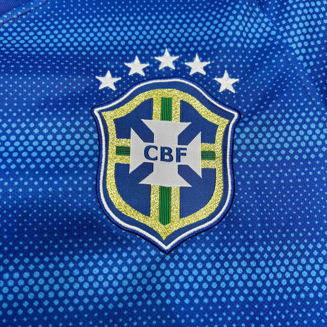2014 Retro Brazil Away Jersey