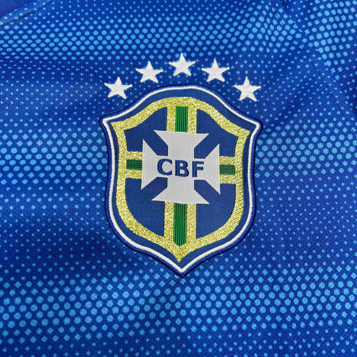 2014 Retro Brazil Away Jersey