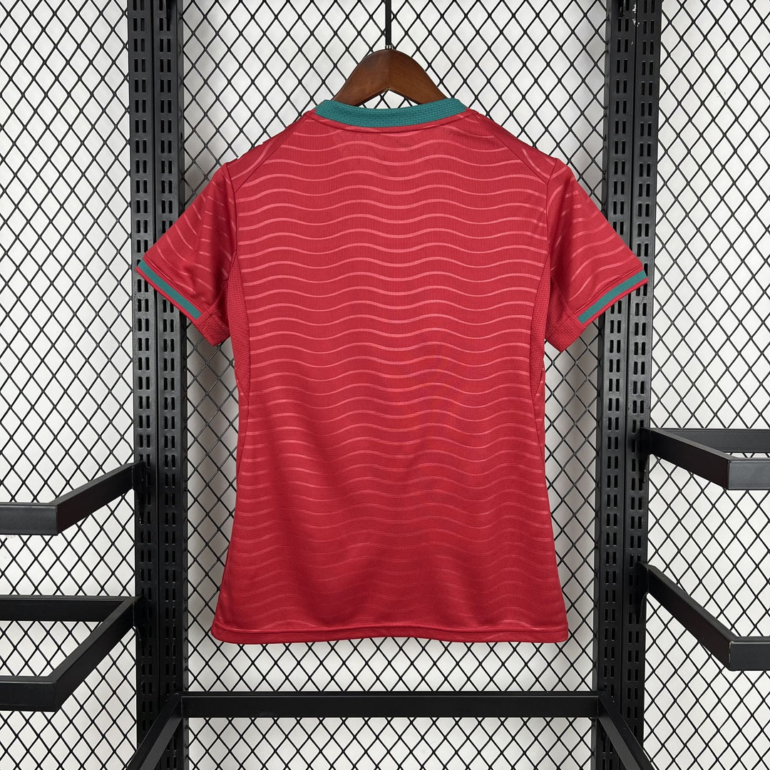 Womens 2026 Portugal Home Football Shirt