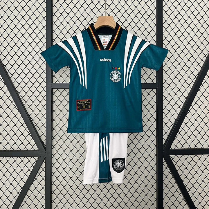 1996 Retro Germany Away Kids Size