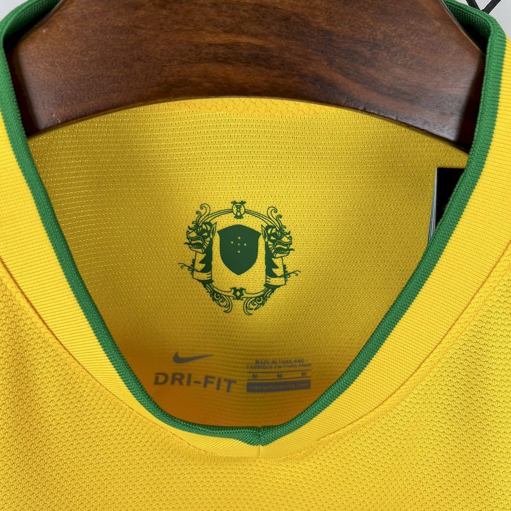2012 Retro Brazil Home Jersey