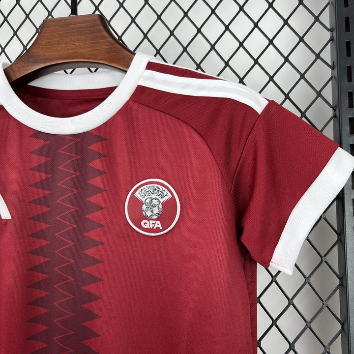 2026 Qatar Home World Cup Kit Kids Size