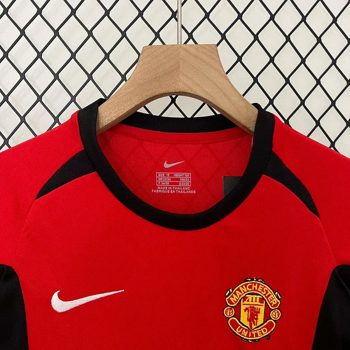 2002/2004 Retro Manchester United Home Kids Size