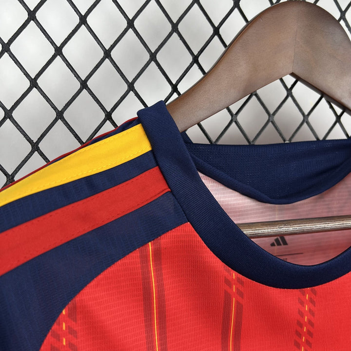 Womens 2026 Spain Home World Cup Football Jersey
