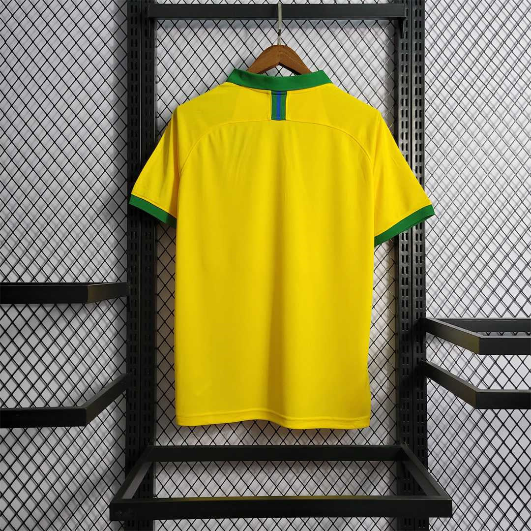 2020 Retro Brazil Home Jersey