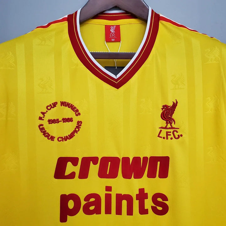 Liverpool Away 1985/1986 FA Cup Winner & League Champs Retro Jersey