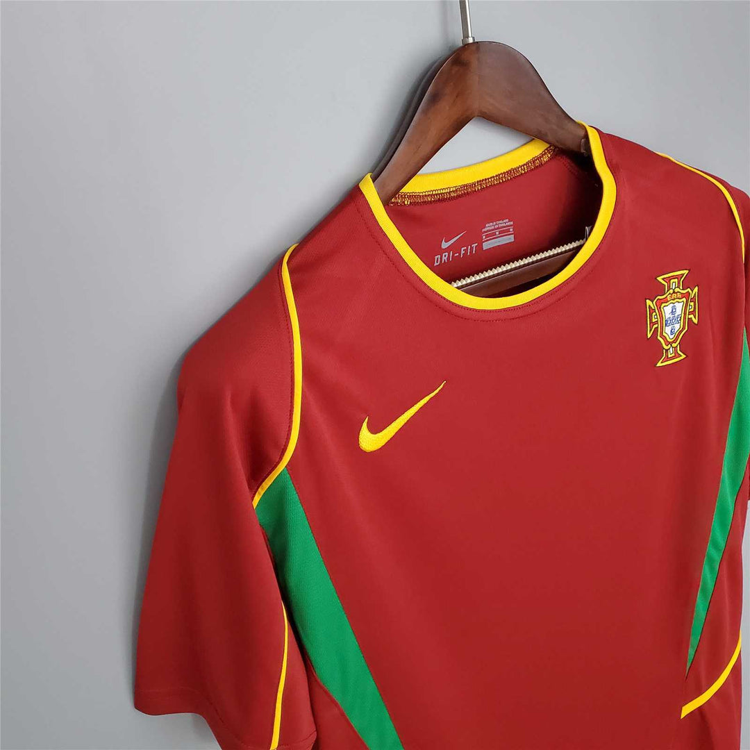 2002 Retro Portugal Home Jersey