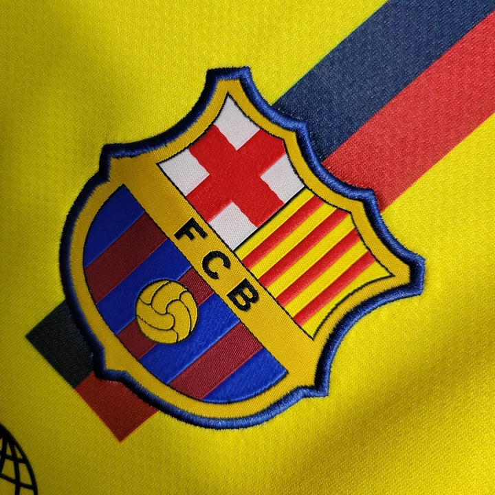 2008-2009 Retro Barcelona Away Jersey