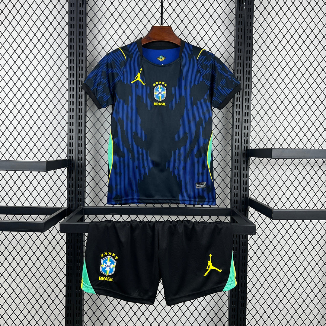 2026 Brazil Away World Cup Kit Kids Size