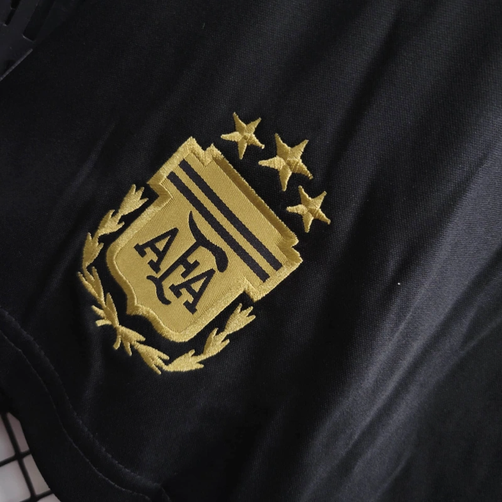 2024 Argentina Home Black Shorts