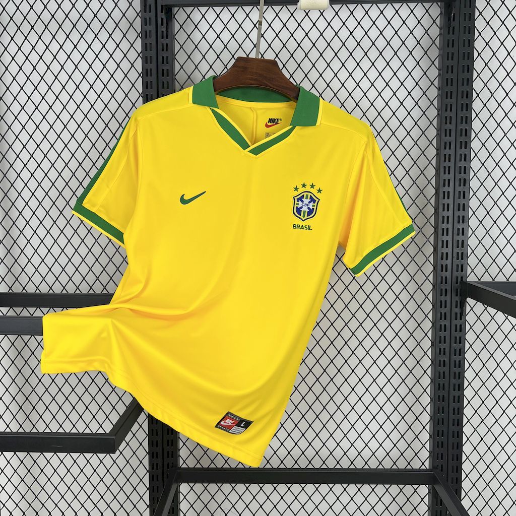 1997 Retro Brazil Home Jersey
