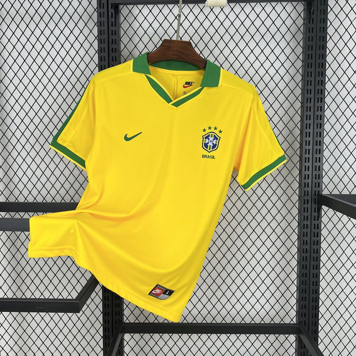1997 Retro Brazil Home Jersey