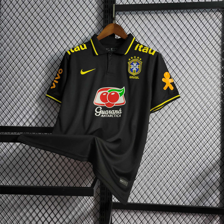 Brazil POLO Black Shirt