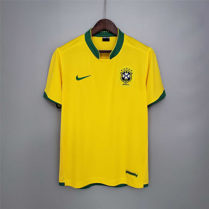 2006 Retro Brazil Home Jersey