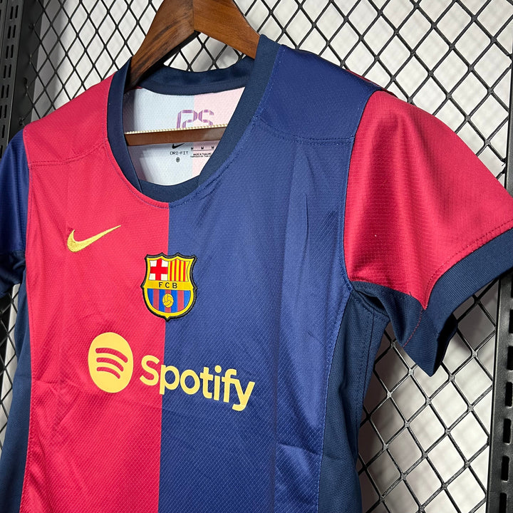 Womens 2024/2025 Barcelona Home Football Shirt
