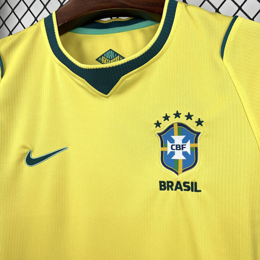 Womens 2026 Brazil Home World Cup Jersey