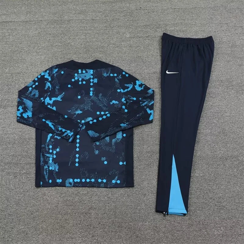 2024/2025 Chelsea Half-Pull Tracksuit Royal Blue