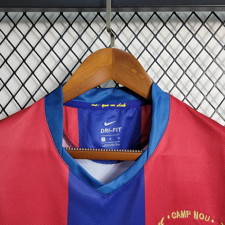 2007/2008 Retro Barcelona Home Football Shirt 1:1 Thai Quality