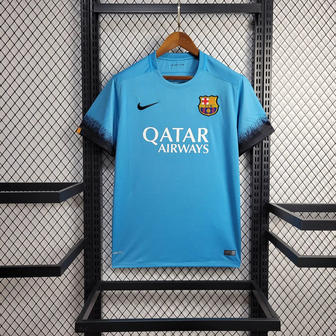 2015-2016 Retro Barcelona Third Away Jersey