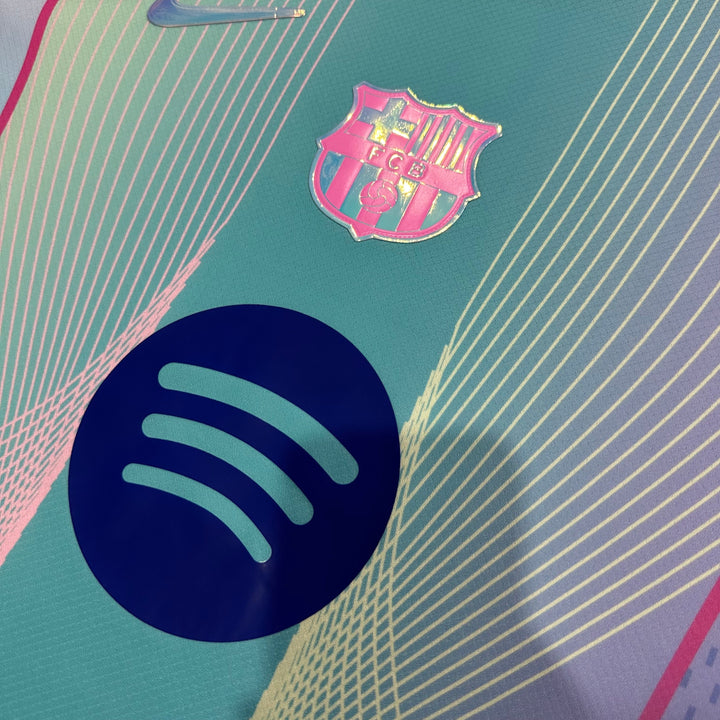 2025/2026 Barcelona Special Edition Dream Wave Pink Football Shirt
