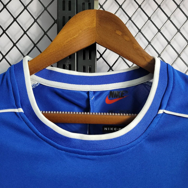 1998 Retro Brazil Soccer Jersey Away