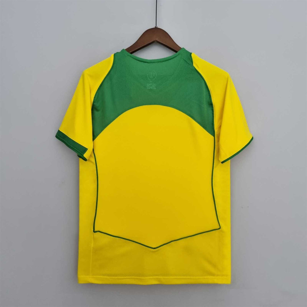 2004 Retro Brazil Home Jersey