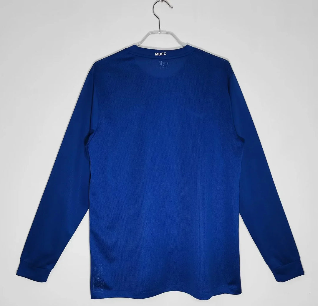 2008-2009 Manchester United Retro Away Kit Long Sleeve