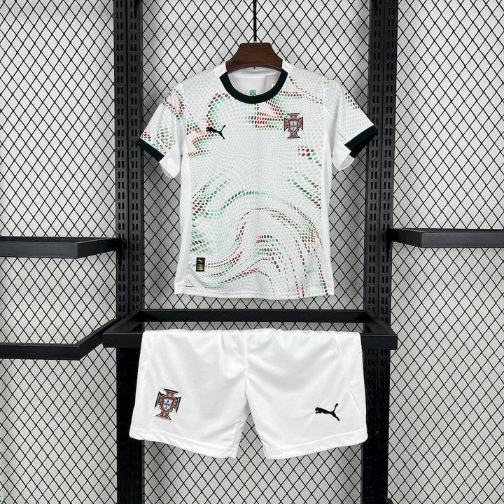 2025 Portugal Away Football Shirt Kids Size 1:1