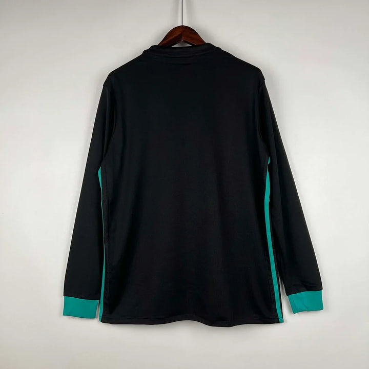 2017/2018 Retro Real Madrid Away Jersey Long Sleeve