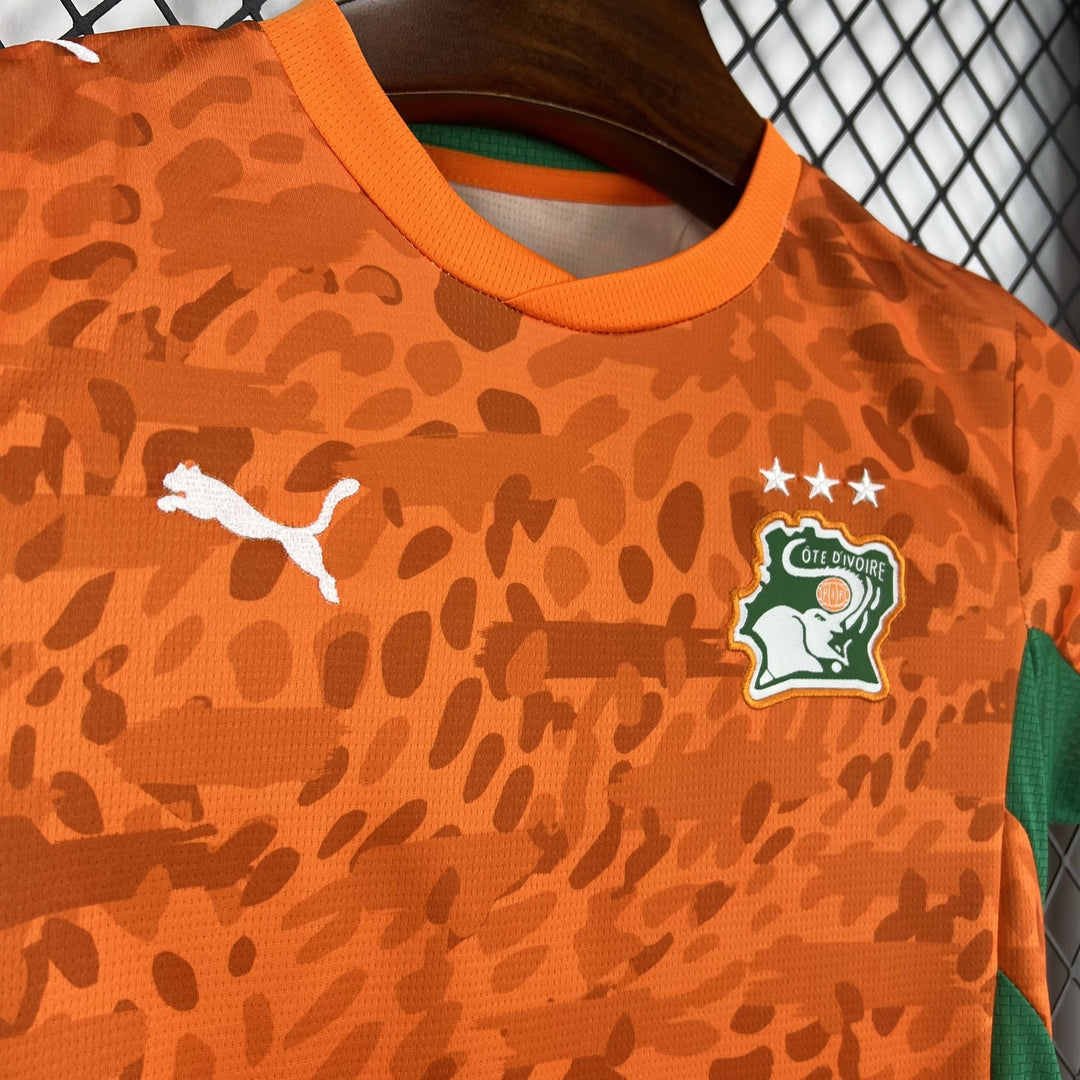 2026 Côte d'Ivoire Home World Cup Kit Kids Size