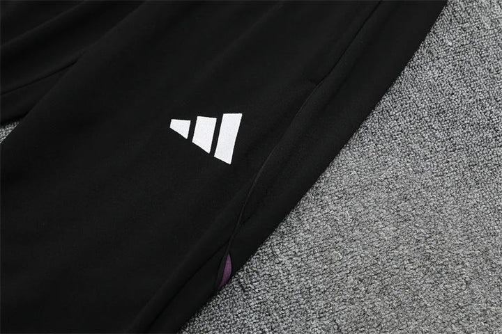 2025/2026 Manchester United Half-Pull Purple Tracksuit