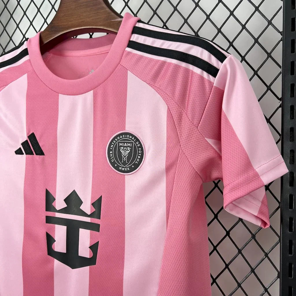 2025/2026 Inter Miami Home Football Shirt Kids Size