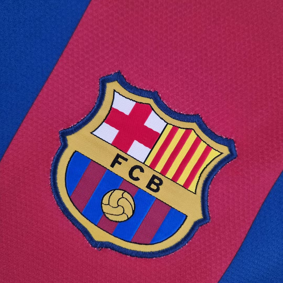 2010-2011 Retro Barcelona Home Jersey Long Sleeve