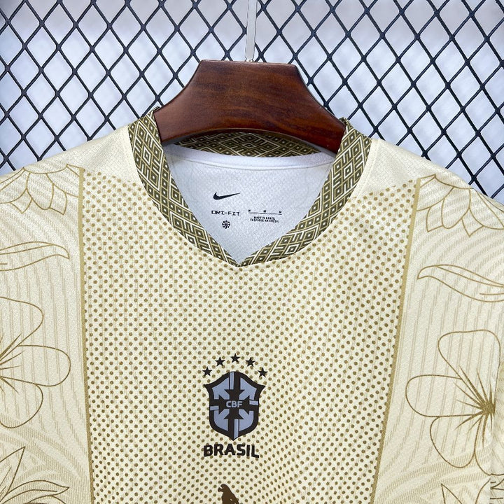 2026 Brazil Arara Aurora Gold Special Edition Football Shirt