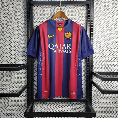 2014/2015 Retro Barcelona Football Shirt Home