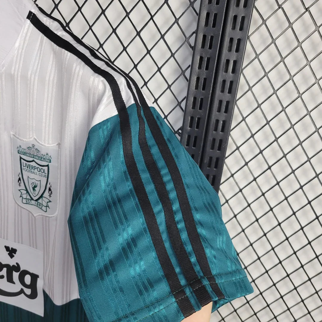 1995-1996 Retro Liverpool away Football Shirt 1:1 Thai Quality