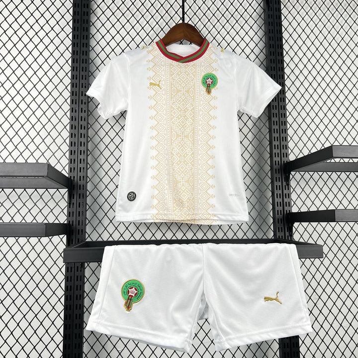 2026 Morocco Away World Cup Kit Kids Size
