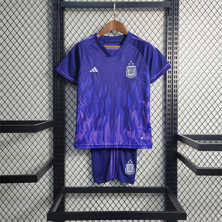 Argentina 2022 Away Jersey Kids Size