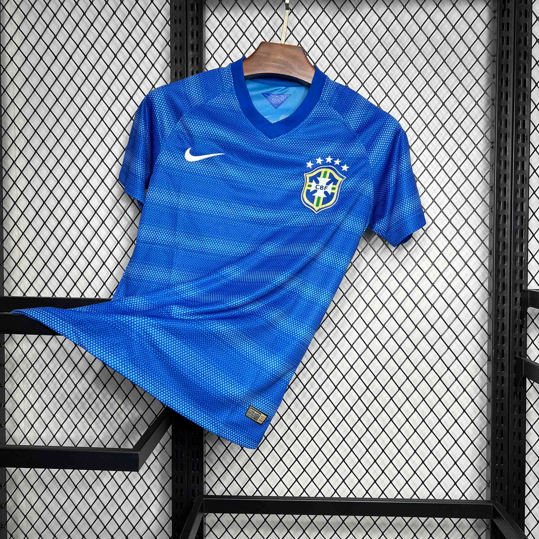 2014 Retro Brazil Away Jersey
