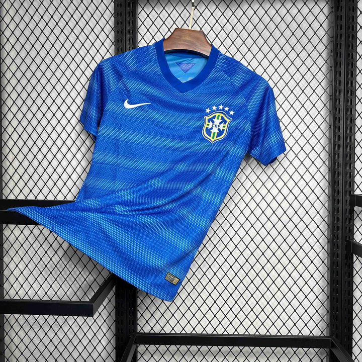 2014 Retro Brazil Away Jersey