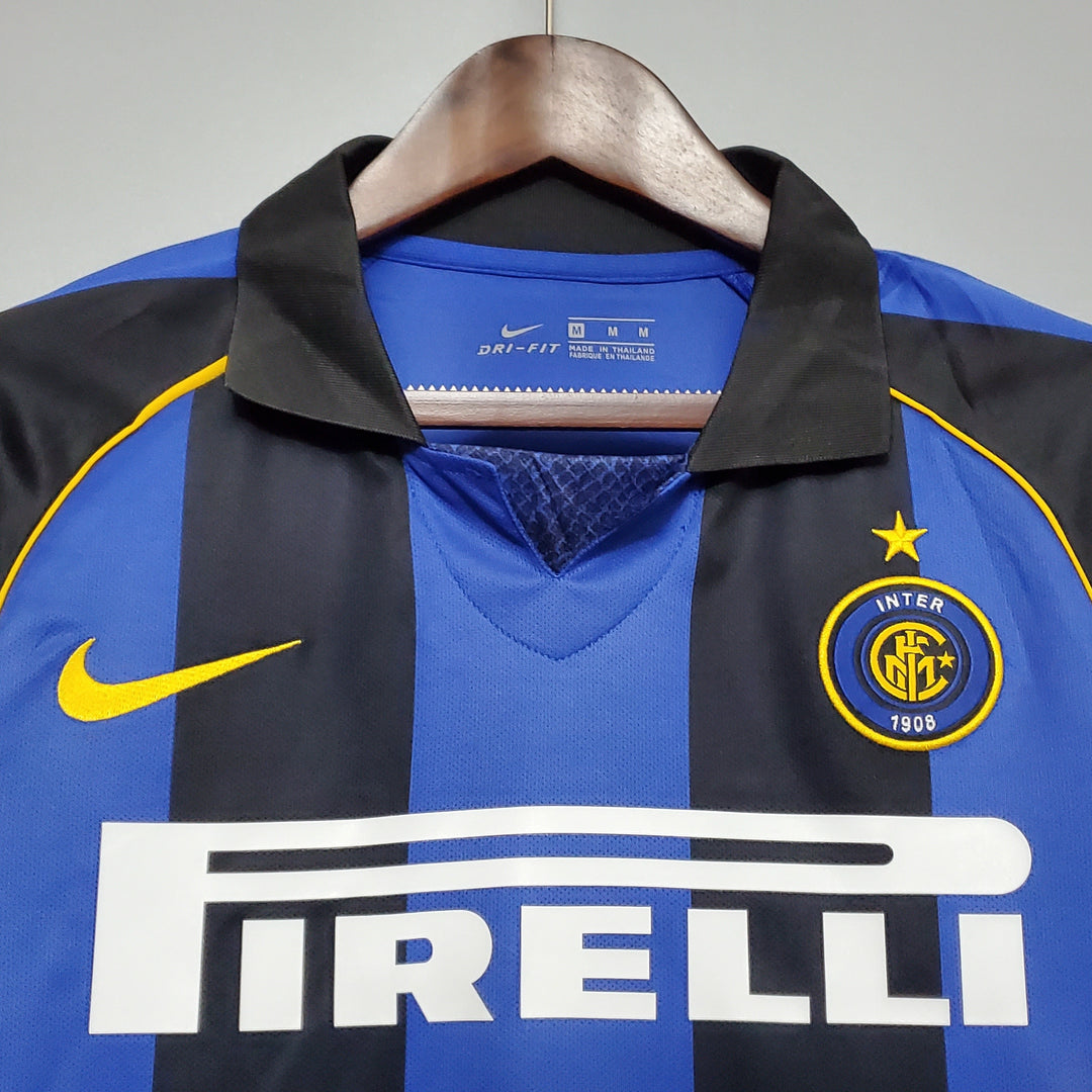 2001-2002 Retro Inter Milan Home Jersey