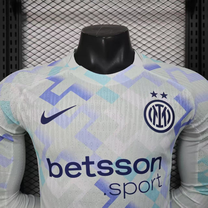 2025/2026 Inter Milan Away Jersey Long Sleeve