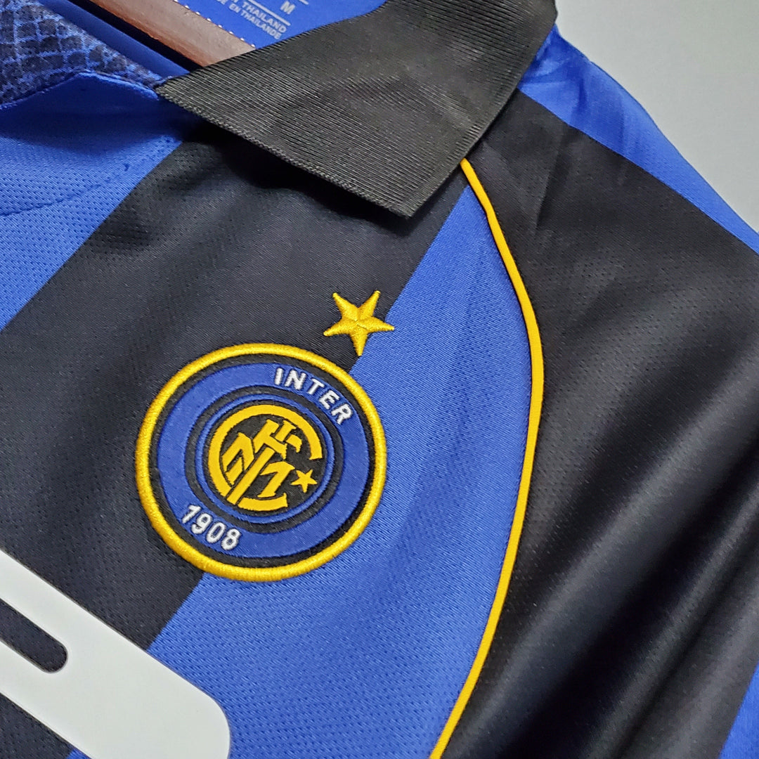 2001-2002 Retro Inter Milan Home Jersey