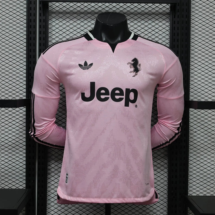 2026/2027 Player Version Juventus Long Sleeve Away Football Shirt