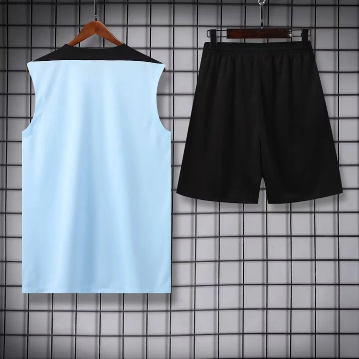 2024/2025 Barcelona Pre-match Training White Jersey+Shorts 1:1 Thai Quality
