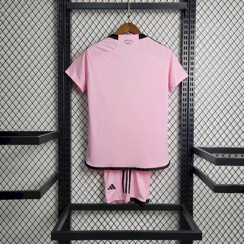 2024/2025 Kids Size Inter Miami Home Soccer Jersey 1:1 Thai Quality