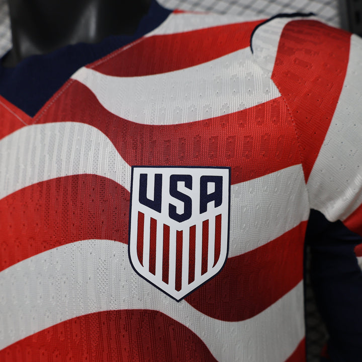 2026 USA Home World Cup Kit Long Sleeve Player Version