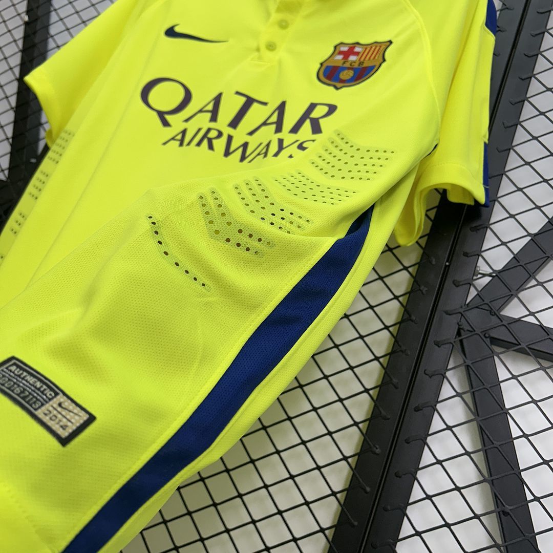 2014/2015 Retro Barcelona Third Jersey